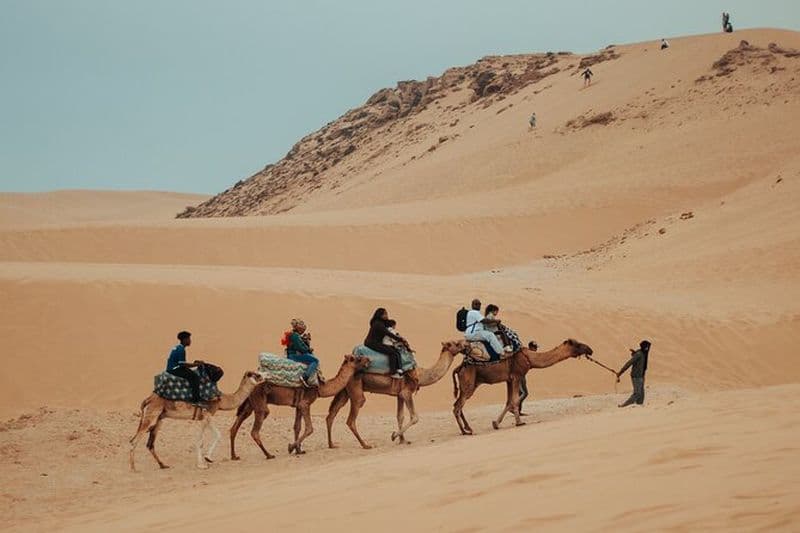 Billet Excursion dans le désert d'Agadir : Quad, planche à sable, balade à dos de chameau + Photographie