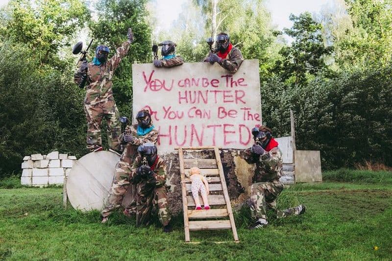 Expérience de jeu de paintball privé de 3 heures à Zīles