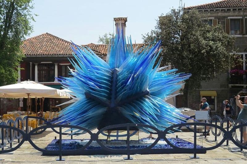 Murano : visite en bateau, fabrique de verre et démonstration de soufflage de verre
