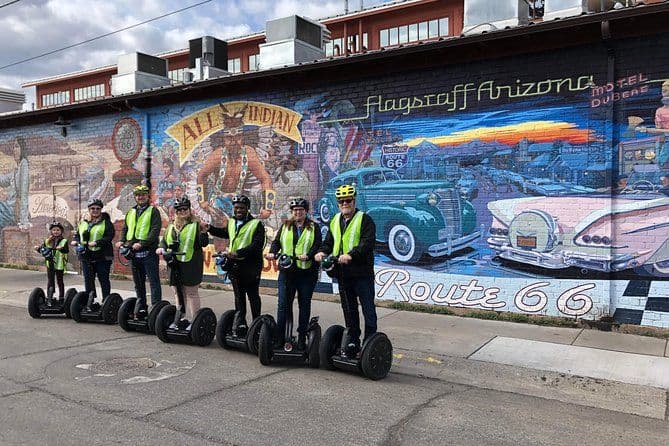 Visite amusante de l'histoire de Flagstaff en Segway