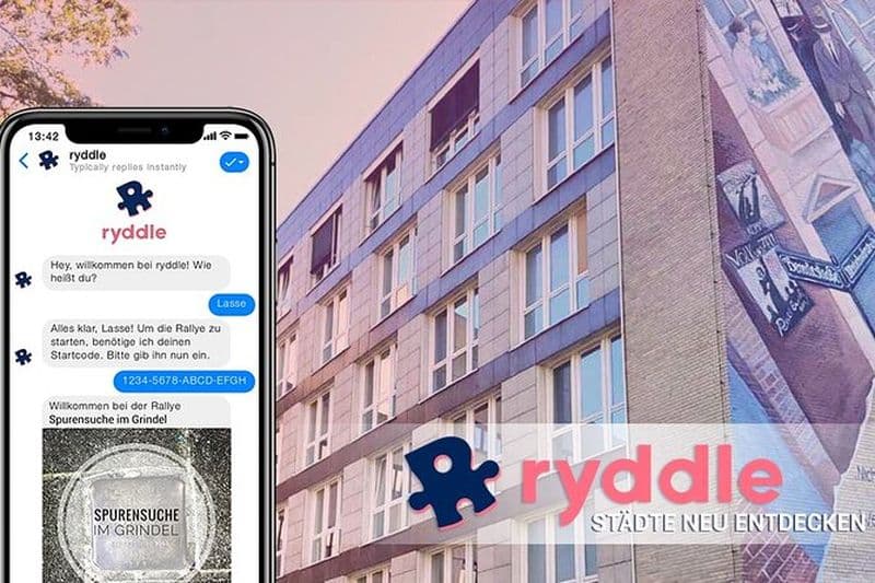 Billet ryddle city rally RECHERCHE DE PISTES À GRINDEL