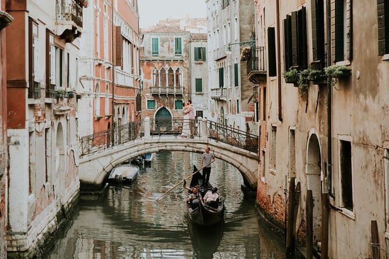 Séance de photographie privée de vacances avec un photographe local à Venise