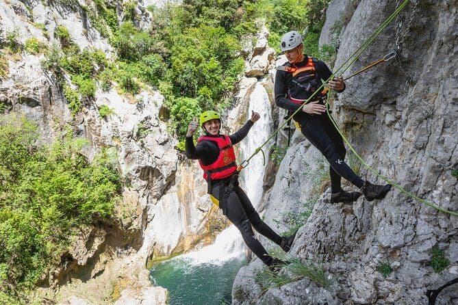 Canyoning extrême sur la rivière Cetina depuis Split ou Šestanovac