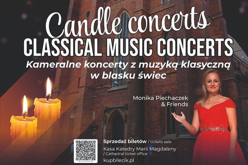 Billet Concerts privés aux chandelles avec musique classique à Wroclaw
