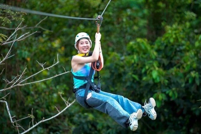 Billet Samui Zipline Adventure avec service de transfert
