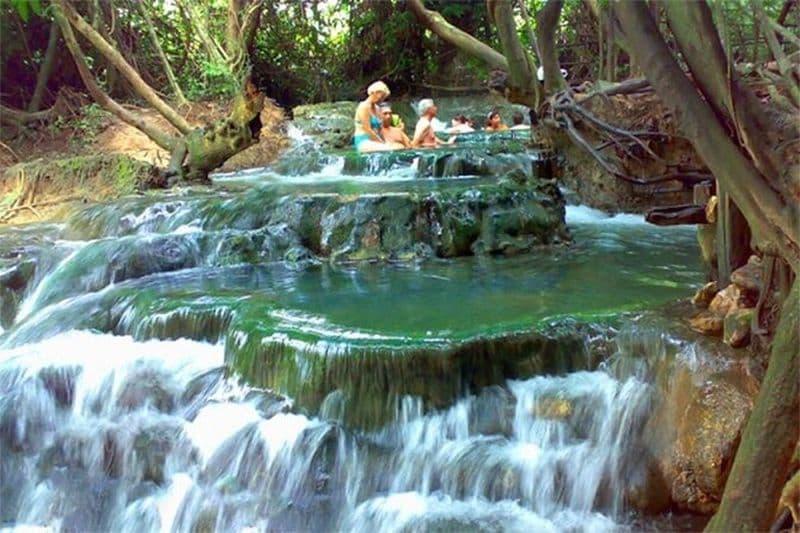 KRABI: Visite de la jungle (piscine Emeraude-source chaude-cascade) avec déjeuner