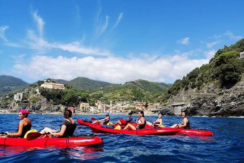 Billet Expérience en kayak avec Carnassa Tour aux Cinque Terre + Snorkeling