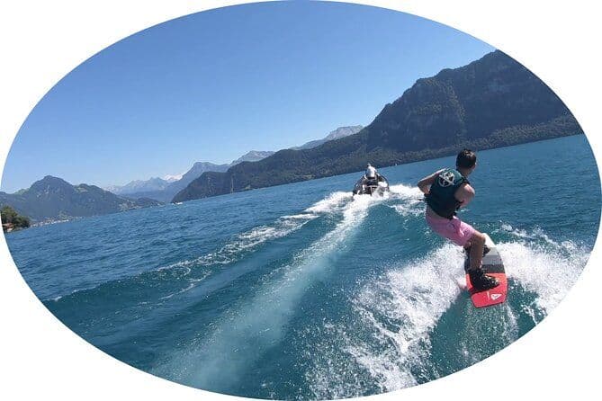 Wakeboard Lac de Zurich - matin !