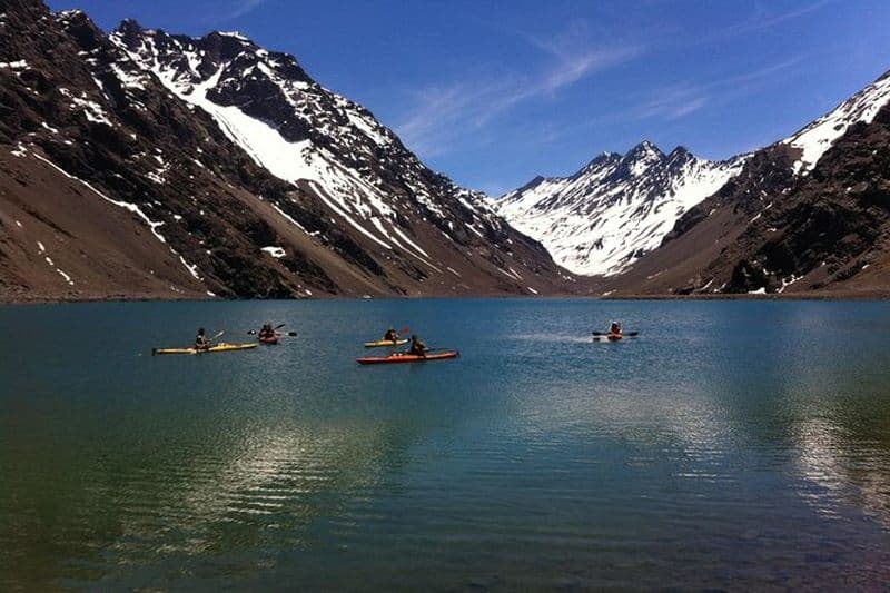 Billet Une journée en kayak dans les Andes au départ de Santiago