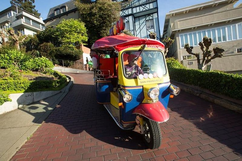 Billet Visite privée de la ville de San Francisco - Lucky Tuk Tuk