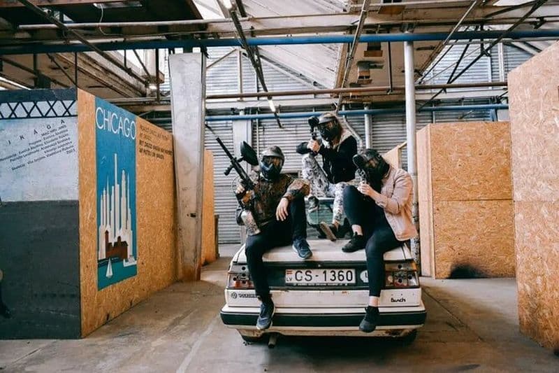Expérience de paintball et de tir en salle à Riga