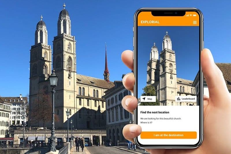 Billet Visite autoguidée de la chasse au trésor et des sites touristiques de Zurich