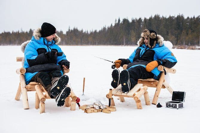 Visite privée VIP de pêche sur glace "ICEBREAKER"