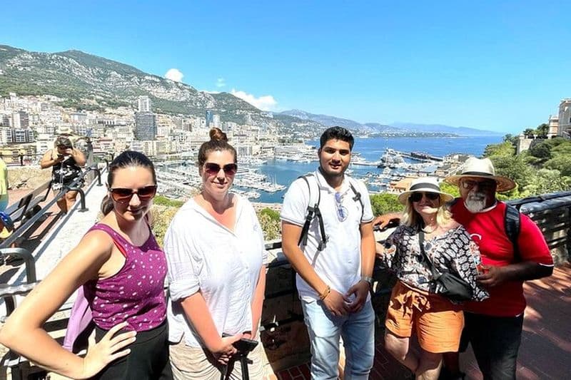 Voyage de Nice à Monaco avec une visite à pied