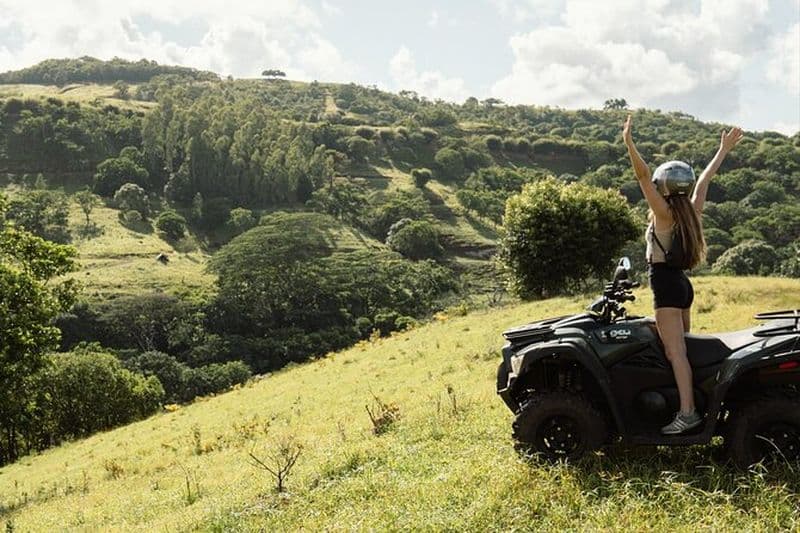 Visite guidée en quad de 2 heures dans la réserve naturelle de Bel Ombre