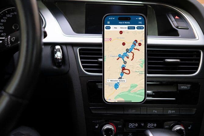 Visite audio-guidée en voiture de Sedona et du parc d'État de Red Rock