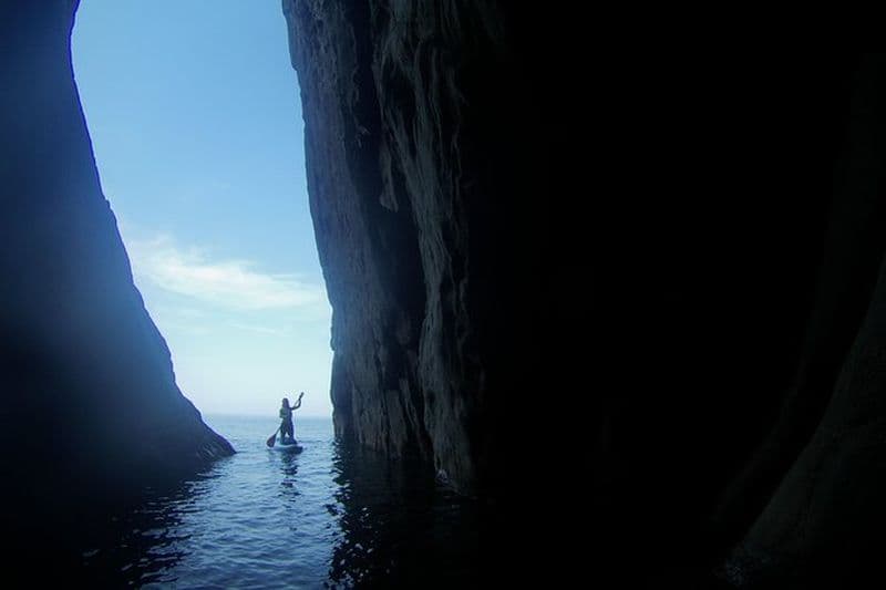 Croisière en paddleboard aux Cinque Terre au lever ou au coucher du soleil