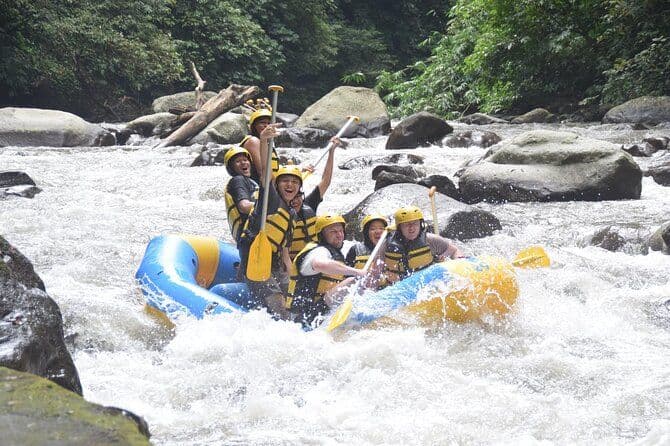 Ubud VTT Quad avec Ayung River Rafting Experience