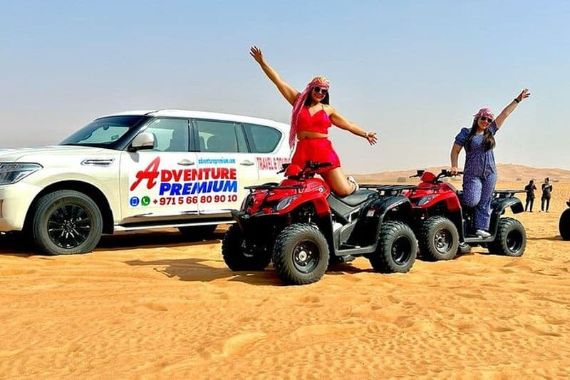Dubai Premium Red Dunes, quad, balade à dos de chameau, surf sur sable et barbecue 5 *