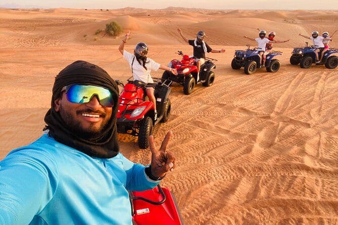 Billet Dubaï Red Dunes VTT, chameaux, observation des étoiles et 5 * BBQ Al Khayma Camp