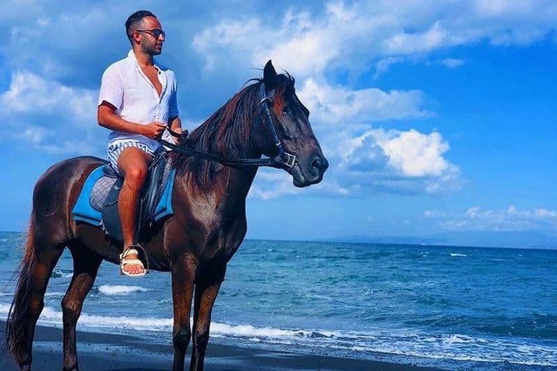 Équitation privée à Bali sur la plage de Seminyak