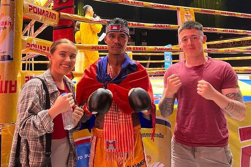 Billet Regardez la boxe traditionnelle khmère en direct à Phnom Penh