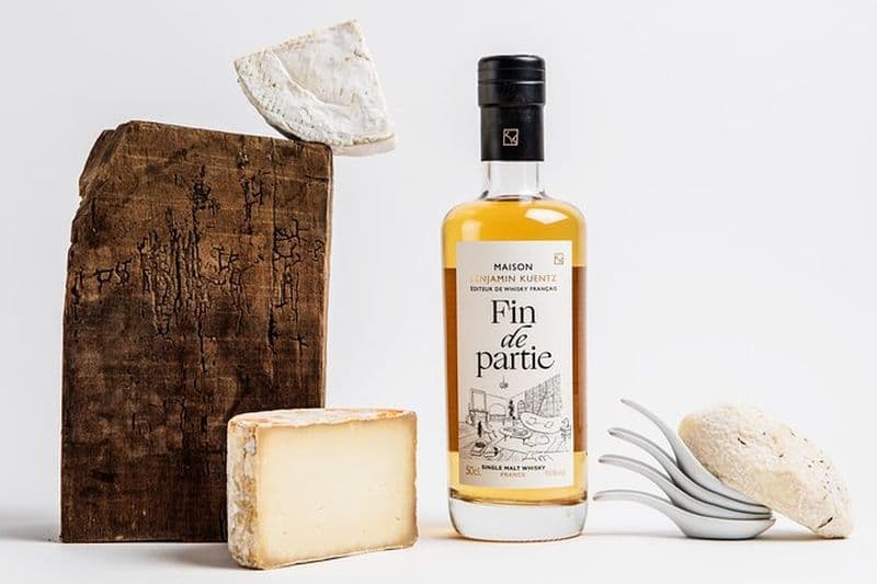 Une heure de whisky français et de nourriture