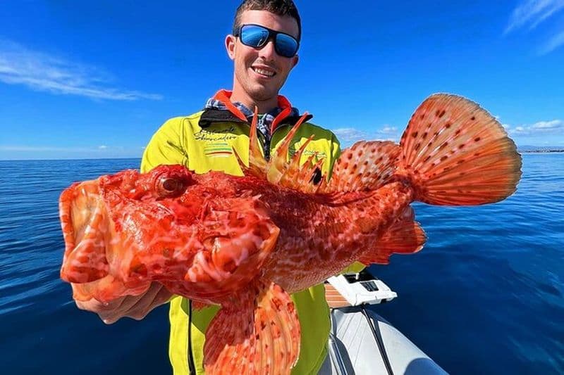Excursion avec pêche à la ligne ou à la canne