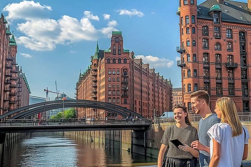 Rallye urbain du livre audio à travers la Speicherstadt de Hambourg