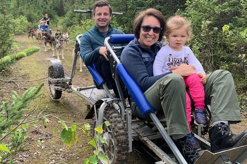 Billet Aventure estivale en traîneau à chiens à Willow, Alaska