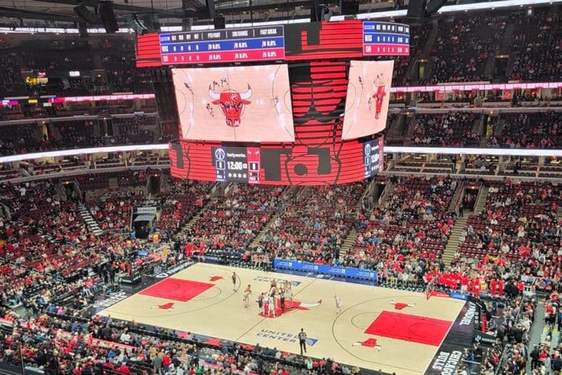 Billet Billet pour le match de basket des Chicago Bulls au United Center