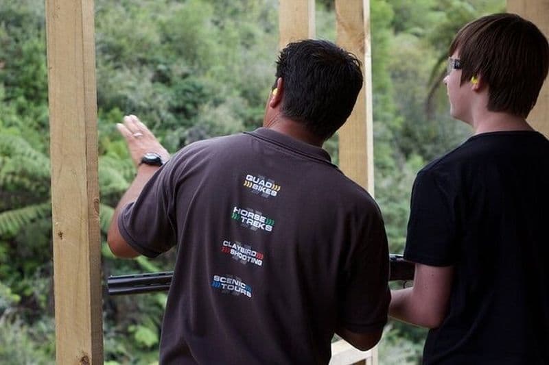 Tir à l'argile à Rotorua