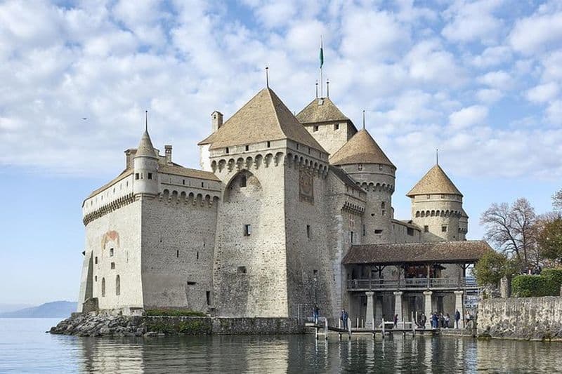 Billet Billet d'entrée au château de Chillon à Montreux