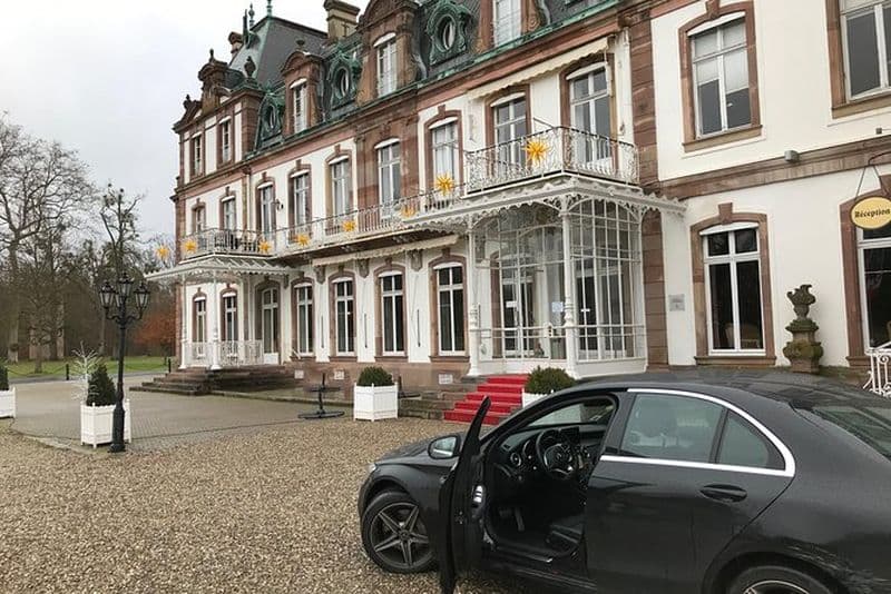 Chauffeur privé taxi Aéroport Lyon-Saint Exupéry <=> Strasbourg