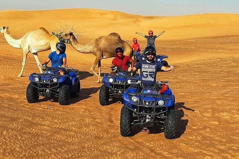 Début des aventures de location de VTT à Dubaï
