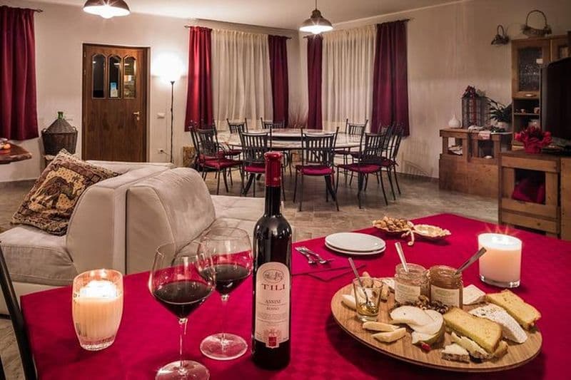 Dégustation de vins et fromages