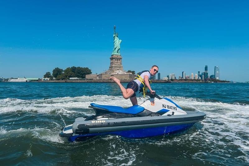 Billet Tour de New York en jet ski sur la Statue de la Liberté et le pont de Brooklyn
