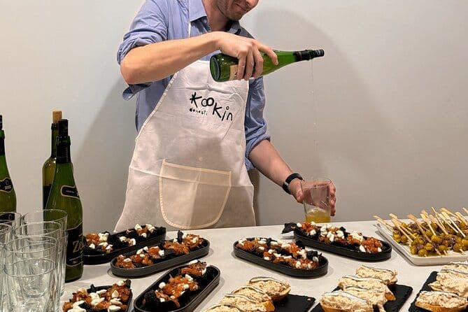 Cours de cuisine pintxos, des classiques aux pintxos modernes