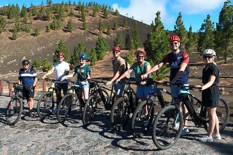 Visite guidée du volcan Teide en vélo électrique