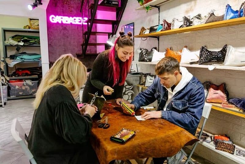 Billet Fabriquez votre propre portefeuille en cuir à Florence