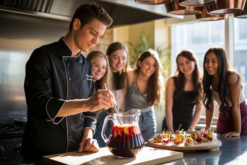 Atelier Tapas & Sangria avec Accord bière artisanale à Barcelone