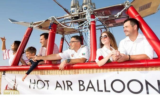 Vol en montgolfière à Dubaï