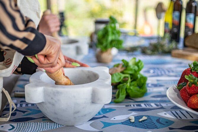 Cinque Terre: cours de cuisine au pesto avec vue sur la mer à Riomaggiore