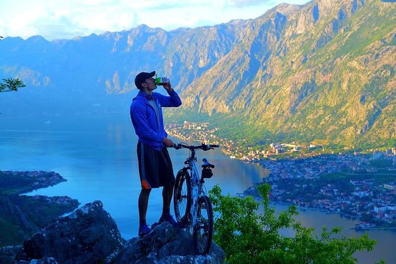 Billet VTT sur la péninsule de Vrmac - Vue panoramique sur la baie de Kotor