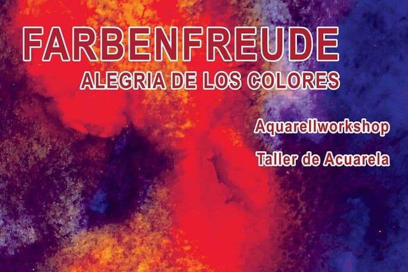 Atelier d'aquarelle Joie colorée Tazacorte