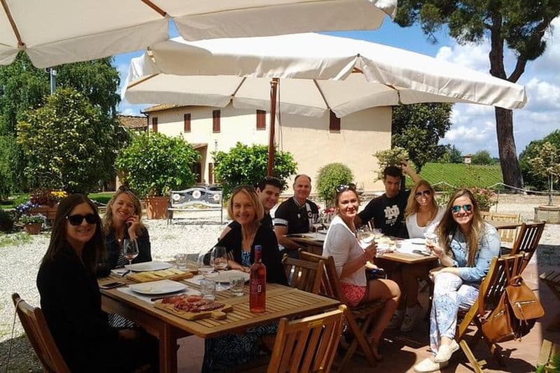 Dégustation de 4 vins avec 2 fromages toscans et visite de la cave
