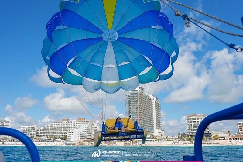 Billet Excursion en parachute ascensionnel Skyrider avec vue panoramique sur Cancun