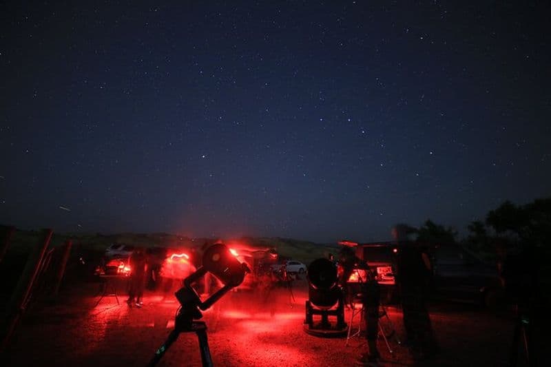 Visite d'astronomie de Castle Rock
