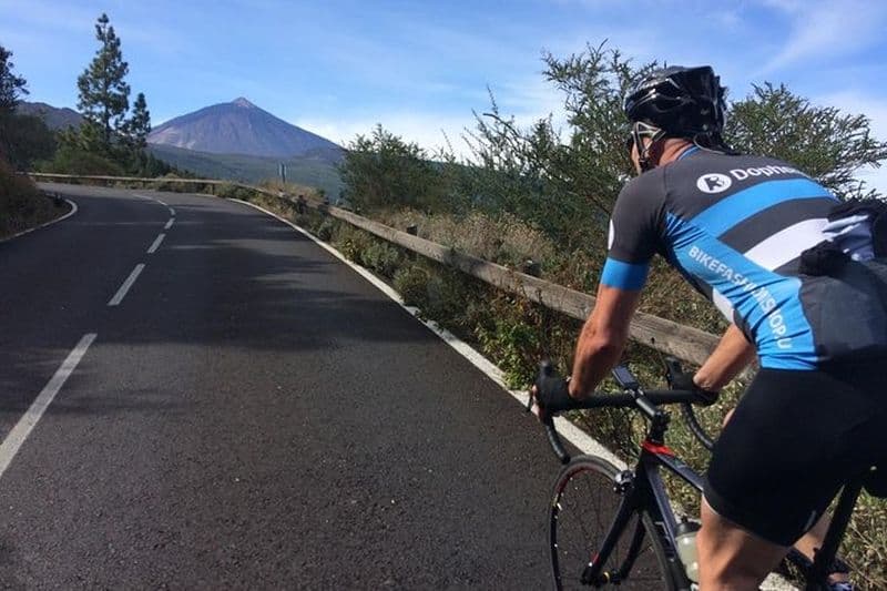 Billet Escalade vélo de route Teide depuis PdC