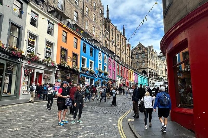 Edinburgh Private 3 - Visite d'une heure en taxi noir LEVC TX